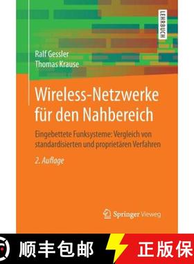 【3-4周达】Wireless-Netzwerke für den Nahbereich : Eingebettete Funksysteme: Vergleich von standardi... [9783834812391]