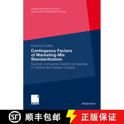 【3-4周达】Contingency Factors of Marketing-Mix Standardization : German Consumer Goods Companies in ... [9783834925961]
