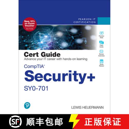 【3-4周达】Comptia Security+ Sy0-701 Cert Guide [9780138293086]