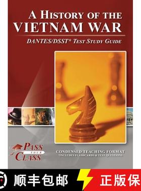 【3-4周达】A History of the Vietnam War DANTES/DSST Test Study Guide [9781614337287]