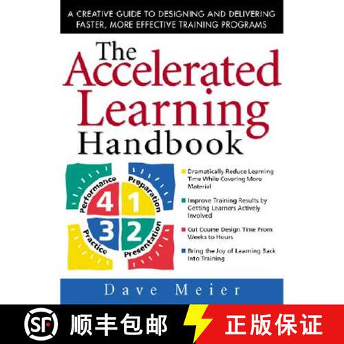 【3-4周达】精装 The Accelerated Learning Handbook: A Creative Guide to Designing and Delivering Faste... [9780071355476]