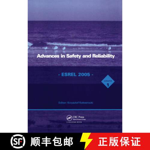 【3-4周达】精装 Advances in Safety and Reliability - ESREL 2005, Two Volume Set: Proceedings of the E... [9780415383400]