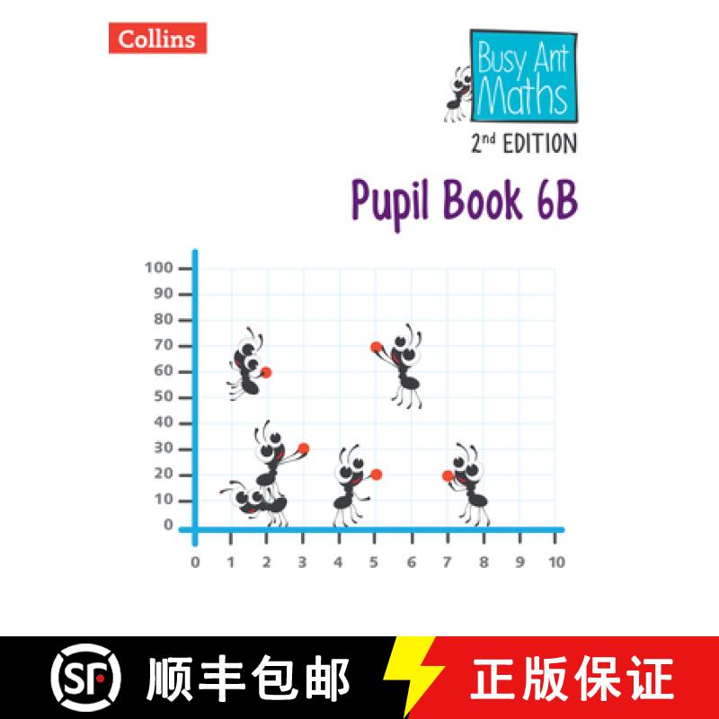 【3-4周达】Busy Ant Maths 2nd Edition -- Pupil Book 6b [9780008613440]