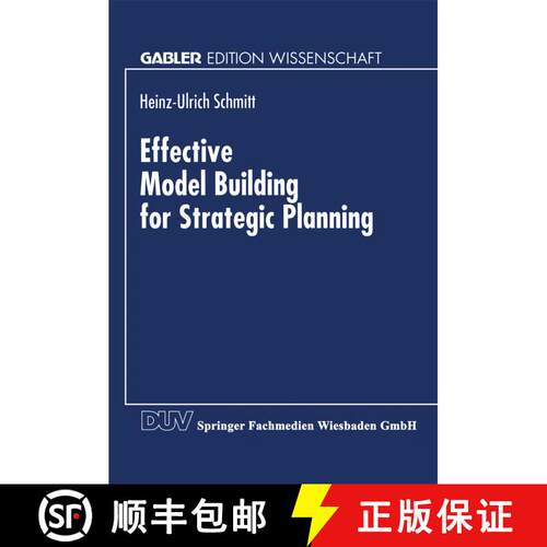 【3-4周达】Effective Model Building for Strategic Planning : A Knowledge-based System for Enhanced Mo... [9783824463824]