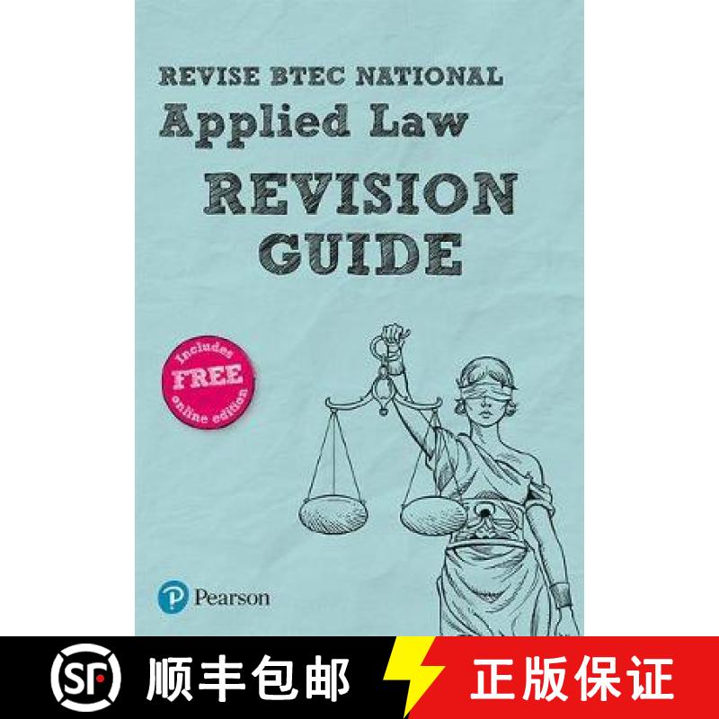 【2-3周达】Pearson REVISE BTEC National Applied Law Revision Guide inc online edition - 2023 and 2024... [9781292221656]