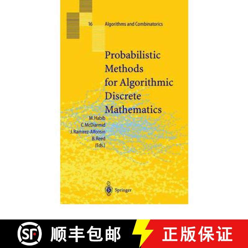 【3-4周达】Probabilistic Methods for Algorithmic Discrete Mathematics [9783642084263]