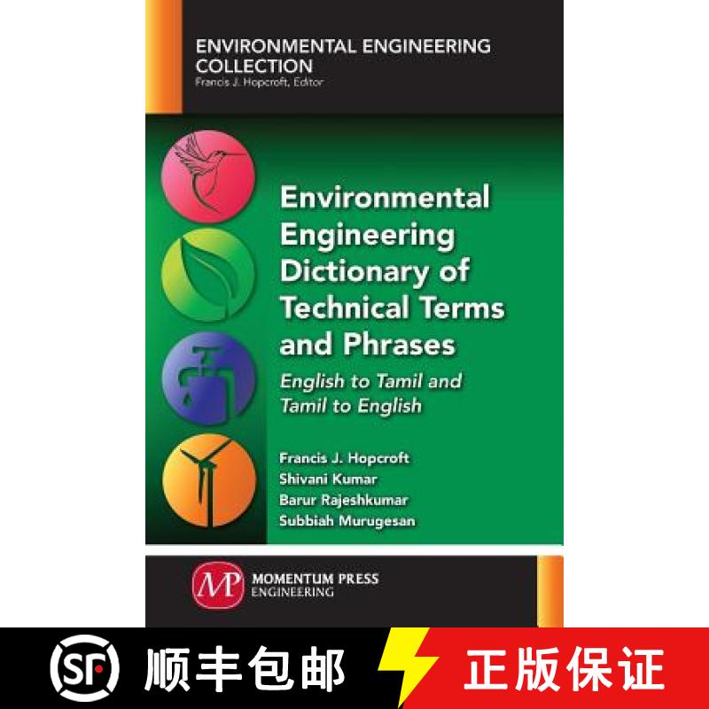 【3-4周达】Environmental Engineering Dictionary of Technical Terms and Phrases: English to Tamil and ... [9781945612121]