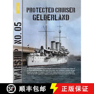 【3-4周达】Warship 5: Protected Cruiser Gelderland [9789086161959]