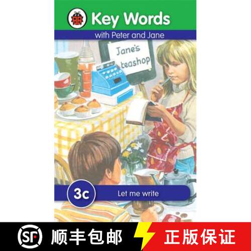 【3-4周达】精装 Key Words with Peter and Jane #3 Let Me Write Series C [9781409301196]