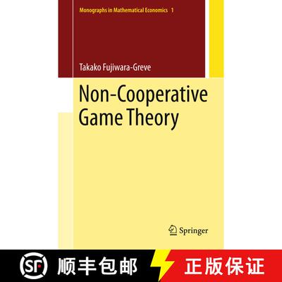 【3-4周达】Non-Cooperative Game Theory [9784431556442]