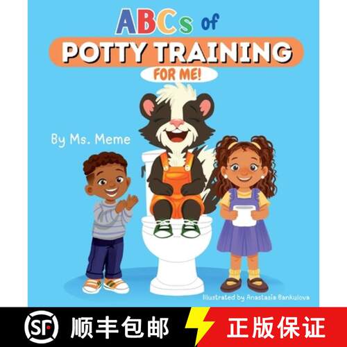 【3-4周达】精装 ABCs of Potty Training for Me : A toddler's guide to Potty Training [9798995995500]