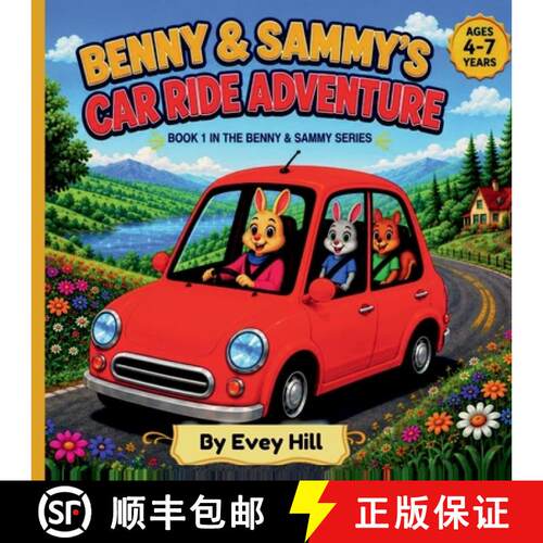 【3-4周达】Benny & Sammy's Car Ride Adventure [9798905794001]