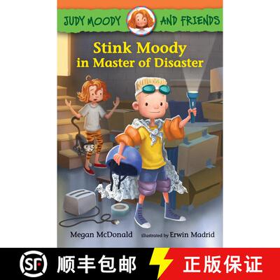 【3-4周达】精装 Judy Moody and Friends: Stink Moody in Master of Disaster [9780763672188]