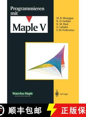 【3-4周达】Programmieren Mit Maple V [9783540605447]