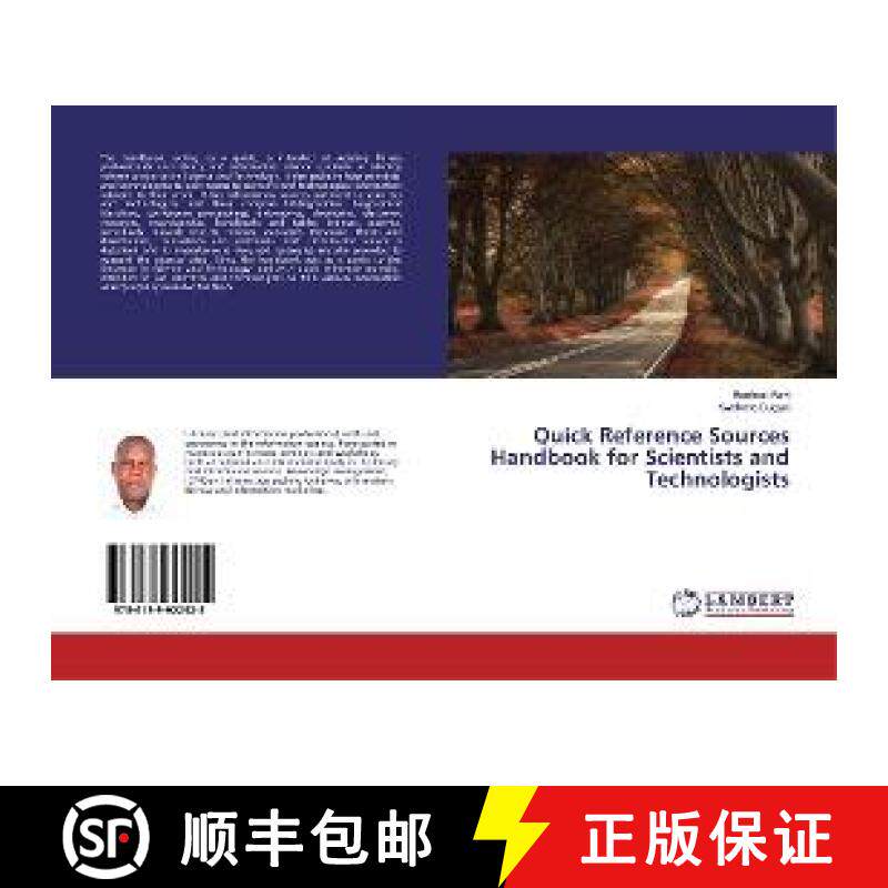 预订 Quick Reference Sources Handbook for Scientists and Technologists [9786139922925]
