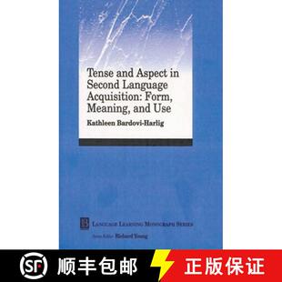 And Second Tense Use 9780631221494 Meaning Aspect 4周达 Acquisition Language Wiley外语 Form