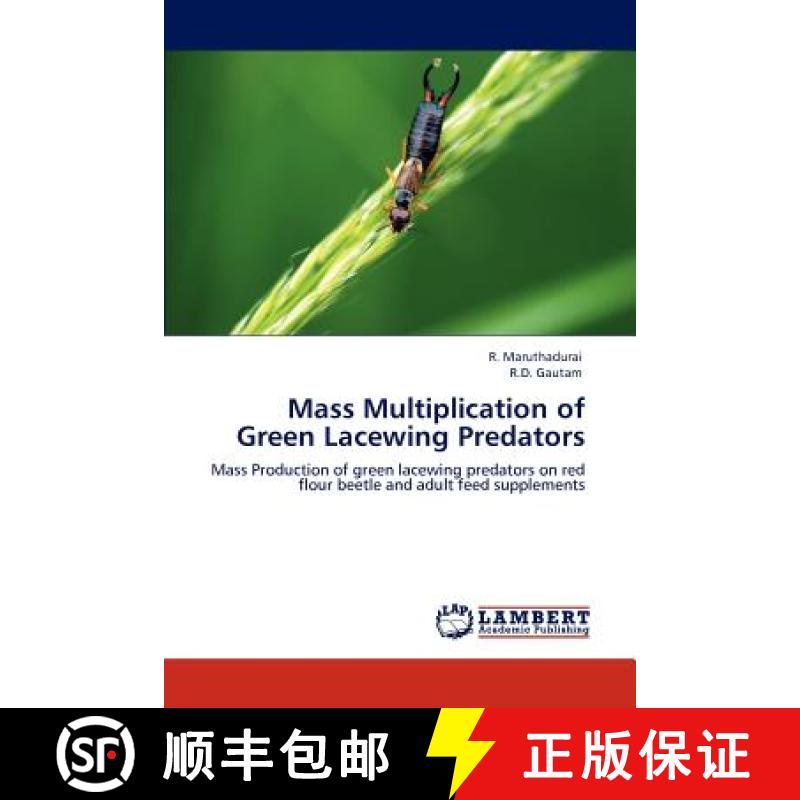 【2-3周达】Mass Multiplication of Green Lacewing Predators [9783848491162]