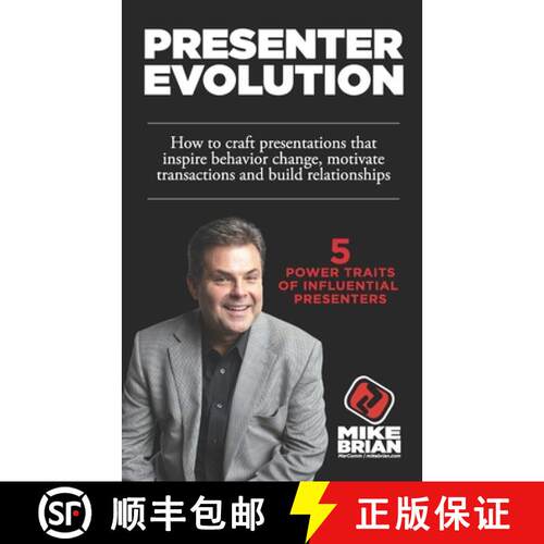 【3-4周达】Presenter Evolution: Master 5 Power Traits of Influential Presenters [9780578557502]