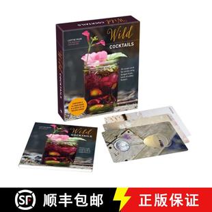 herbs fruits edible Deck cards drinks recipe using 9781788795913 flowers Wild 4周达 made Cocktails for