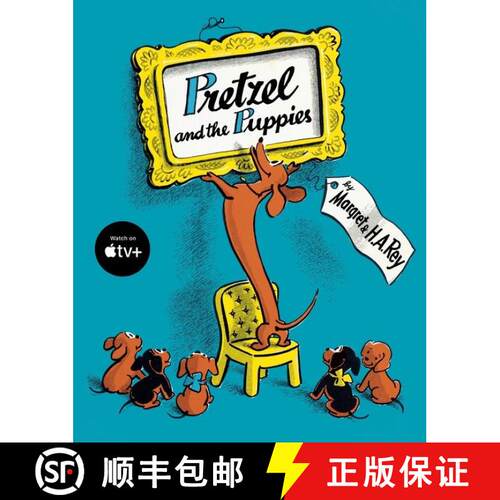 【3-4周达】Pretzel and the Puppies [9780358659594]