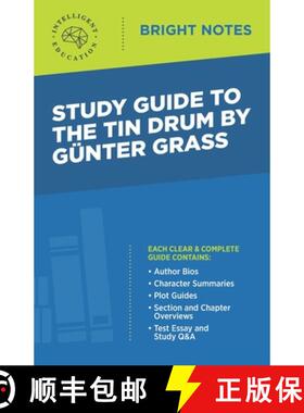 【3-4周达】Study Guide to The Tin Drum by Gunter Grass [9781645421764]
