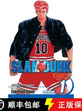 【3-4周达】Slam Dunk, Volume 1 [With Sticker] [9781421506791]