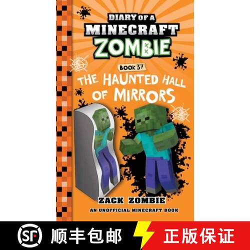 【3-4周达】Diary of a Minecraft Zombie Book 37: The Haunted Hall of Mirrors [9781965347218]