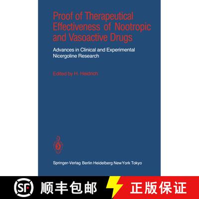 【3-4周达】Proof of Therapeutical Effectiveness of Nootropic and Vasoactive Drugs : Advances in Clini... [9783540159018]