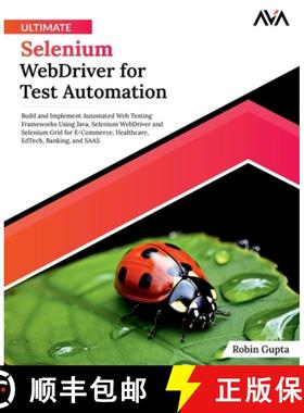 【3-4周达】Ultimate Selenium WebDriver for Test Automation [9788196994761]