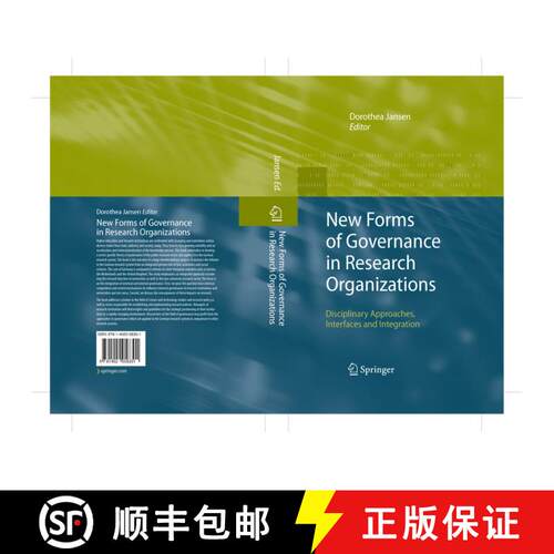【3-4周达】精装 New Forms of Governance in Research Organizations : Disciplinary Approaches, Interfac... [9781402058301]