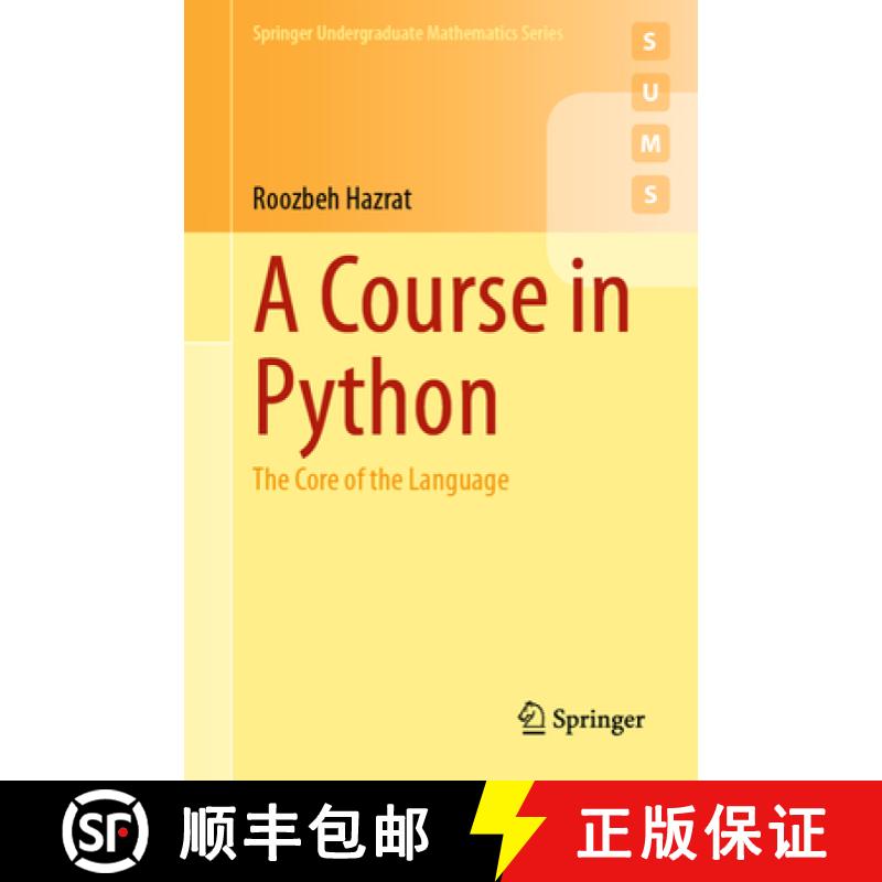【3-4周达】A Course in Python: The Core of the Language [9783031497797]