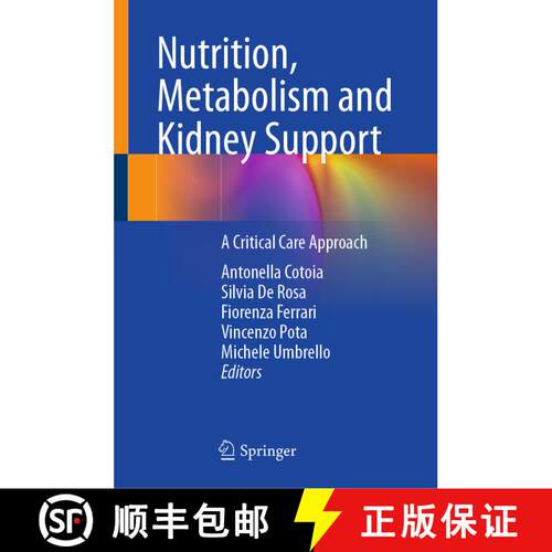 【3-4周达】精装 Nutrition, Metabolism and Kidney Support: A Critical Care Approach [9783031665400]