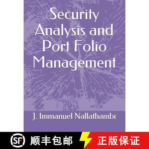 【3-4周达】Security Analysis and Port Folio Management [9788194031673]