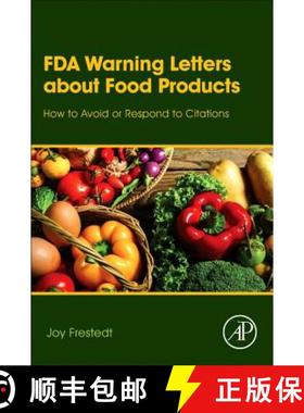 【3-4周达】FDA Warning Letters about Food Products: How to Avoid or Respond to Citations [9780128054703]
