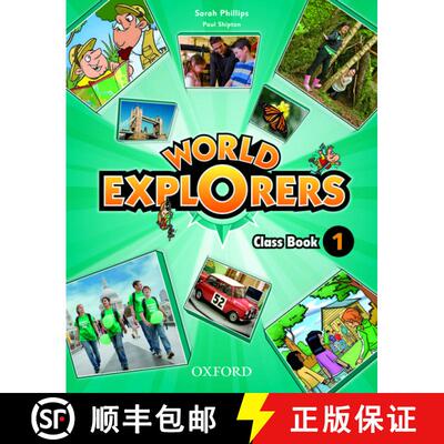 【3-4周达】World Explorers: Level 1: Class Book [9780194027632]