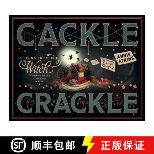 【3-4周达】精装 Letters from the Witch: Cackle Crackle: With Five Spells from Practising Witches to P... [9781917768184]