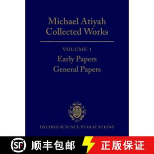 Atiyah Volume Michael Papers 9780198532750 General Collected 4周达 Early Works Co... Papers;