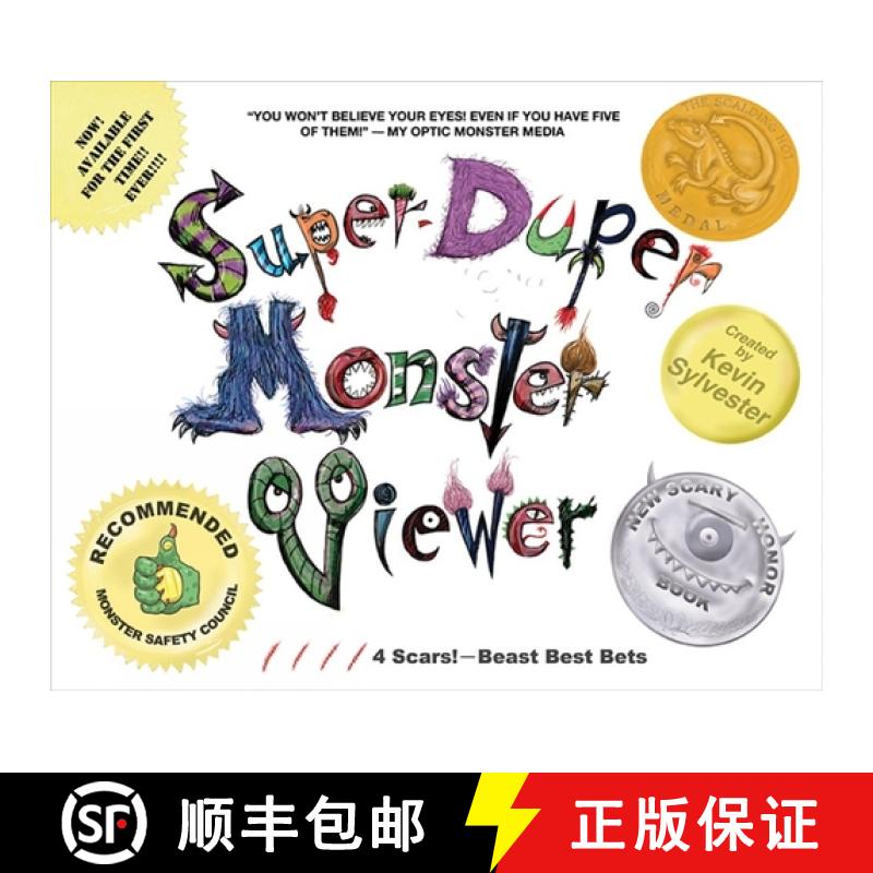 现货 Super-Duper Monster Viewer [9781554988297]