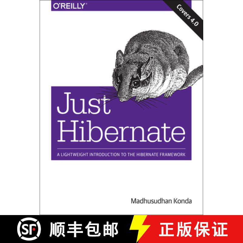 预订 Just Hibernate: A Lightweight Introduction to the Hibernate Framework [9781449334376]