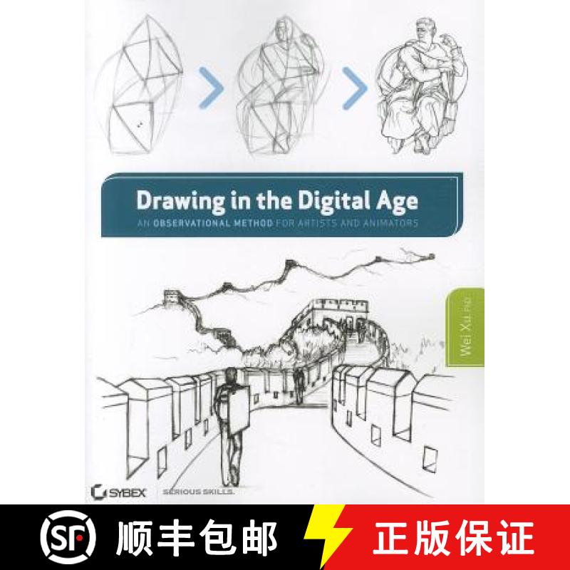 【3-4周达】Drawing In The Digital Age: An Observational Method For Artists And Animators [Wiley艺术] [9781118176504]