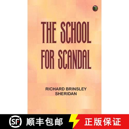【3-4周达】The School for Scandal [9789372759037]