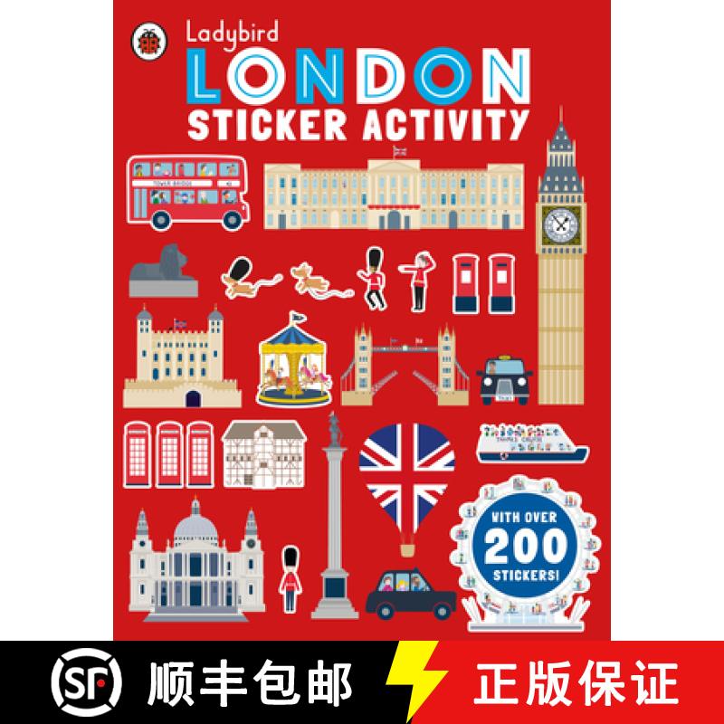 【3-4周达】Ladybird London: Sticker Activity [9780241370780]