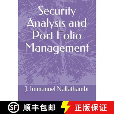 【3-4周达】Security Analysis and Port Folio Management [9788194031673]