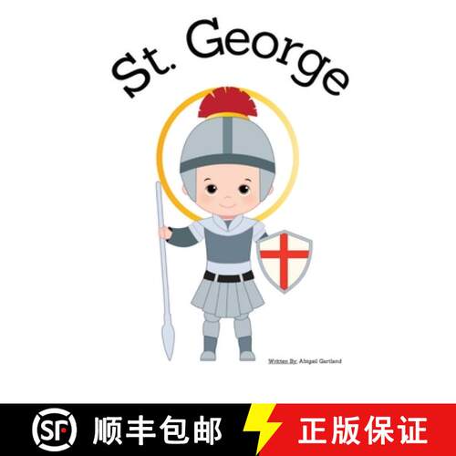 【3-4周达】St. George - Children's Christian Book - Lives of the Saints [9798869252067]