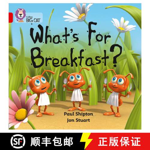 【3-4周达】What's for Breakfast?: Band 02b/Red B [9780007186686]
