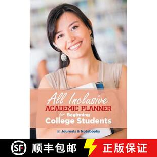 【3-4周达】All Inclusive Academic Planner for Beginning College Students [9781683266068]