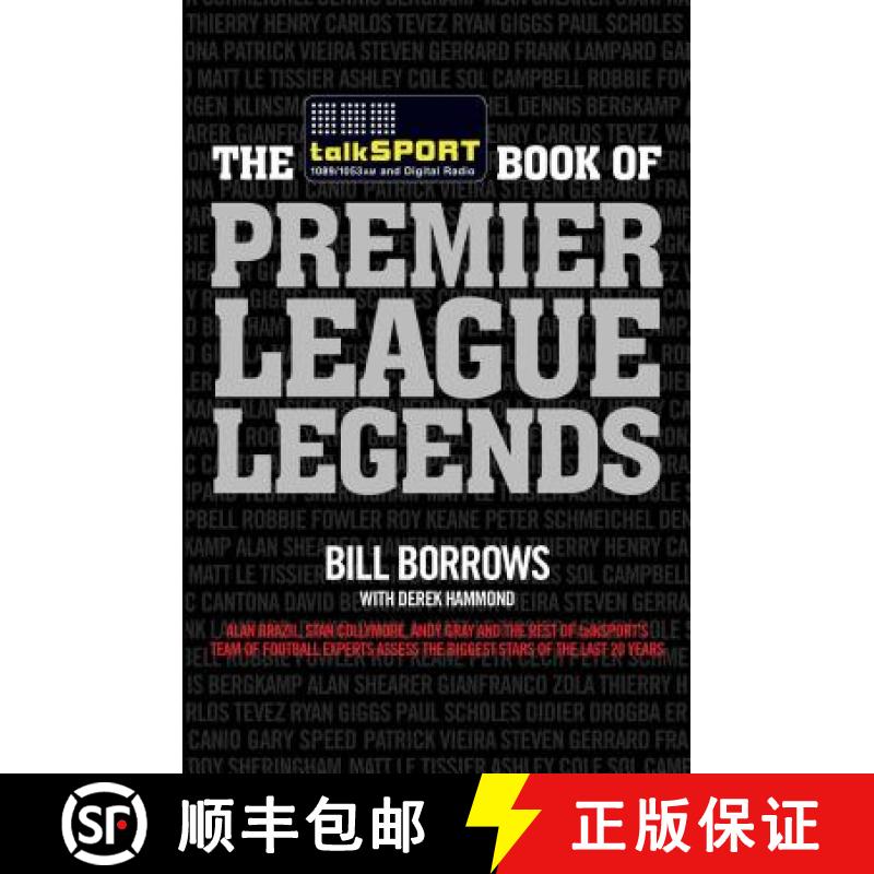 【3-4周达】The TalkSPORT Book of Premier League Legends [9781849839419]
