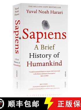 现货 人类简史 Sapiens: A Brief History of Humankind [9781784709044]