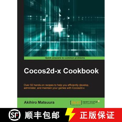 预订 Cocos2d-x Cookbook [9781783284757]