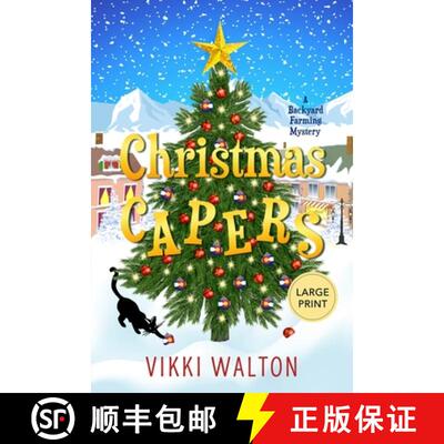 【3-4周达】Christmas Capers: Large Print Edition [9781950452309]